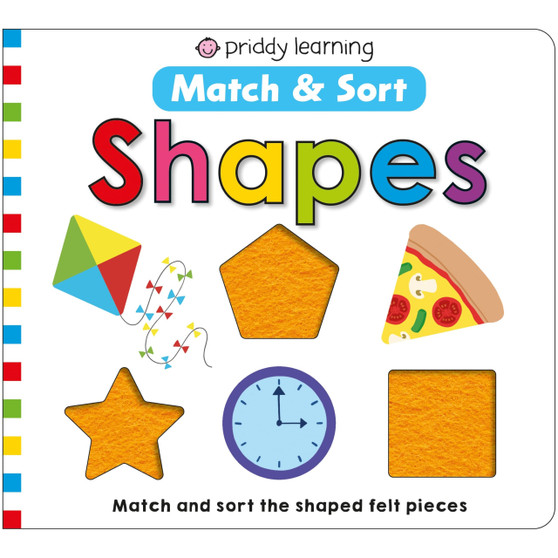 Match & Sort Shapes (Priddy Learning) - ISBN 9781916745636