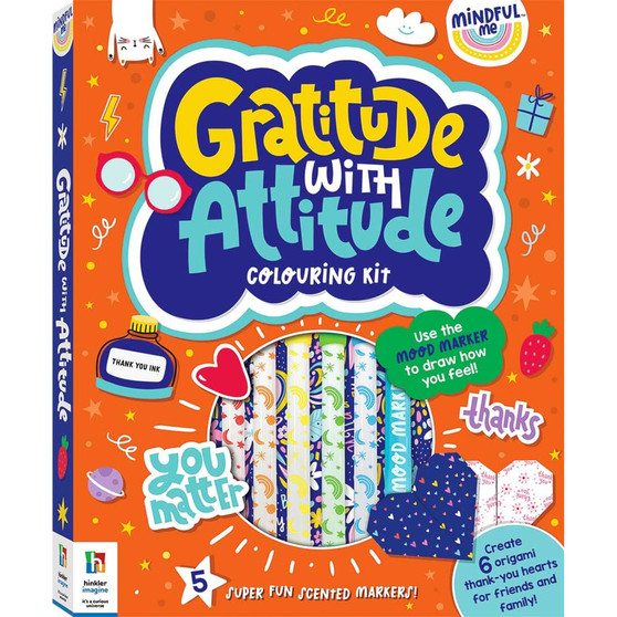 Mindful Me Gratitude with Attitude Colouring Kit - ISBN 9781865152684