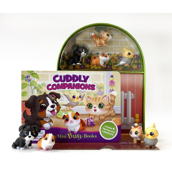 Phidal Cuddly Companions My Mini Busy Books - ISBN 9782764358153