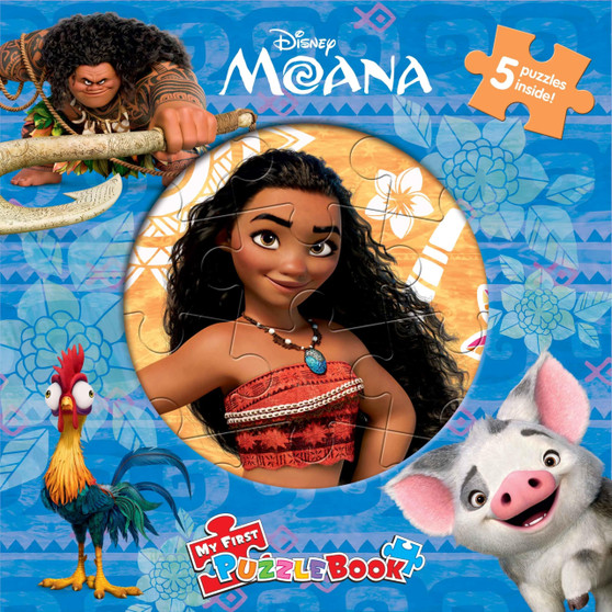 Disney Moana My First Puzzle Book - ISBN 9782764333181