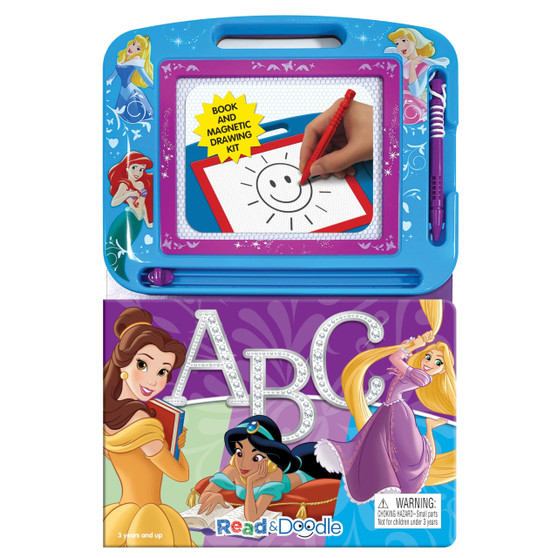Disney Princess ABC Read & Doodle - ISBN 9782764357590