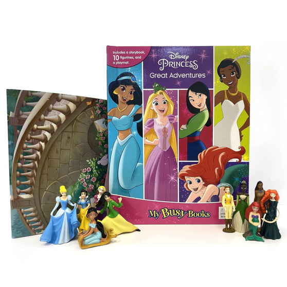 Disney Princess Great Adventures My Busy Book - ISBN 9782764333068
