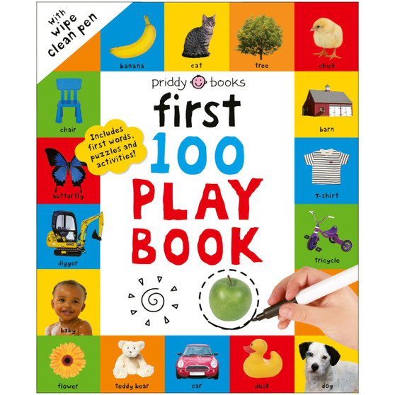 First 100 Play Book: A first words wipe-clean activity book - ISBN 9781917069212