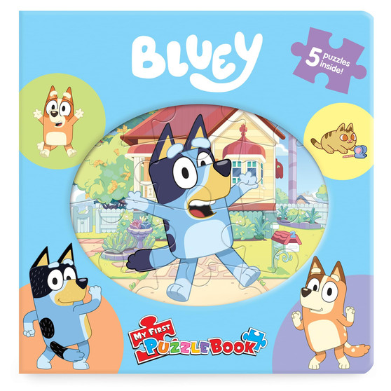 Bluey My First Puzzle Book - ISBN 9782764370254