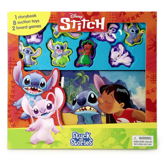 Disney Stitch Stuck on Stories - ISBN 9782764371336