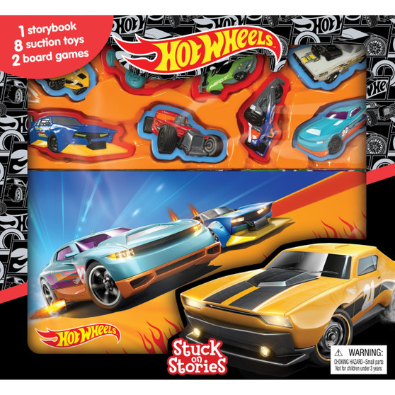 Hot Wheels Stuck on Stories - ISBN 9782764372418