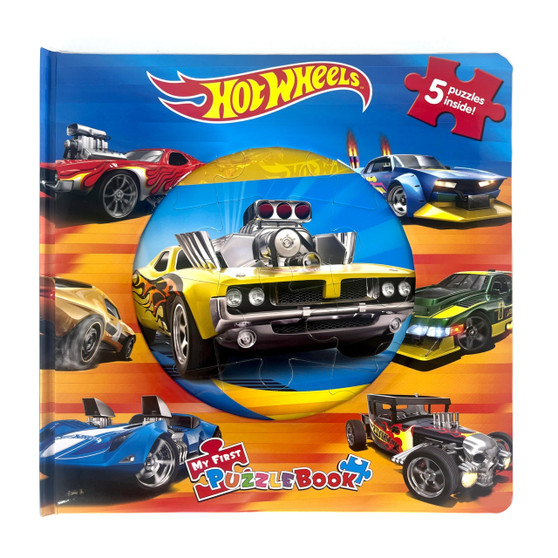 Hot Wheels My First Puzzle Book - ISBN 9782764372364