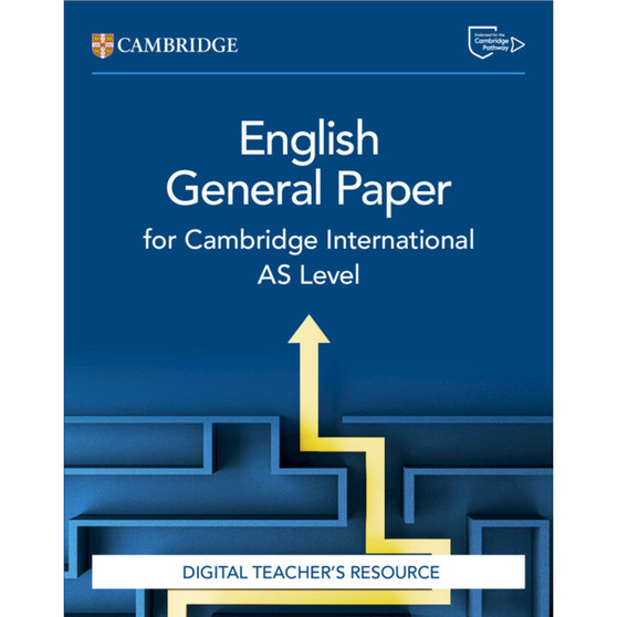 DIGITAL - Cambridge International AS Level English General Paper Digital Teacher's Resource - ISBN 9781009818636