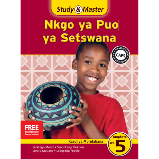 Study & Master Nkgo ya Puo ya Setswana Kaedi ya Morutabana Mophato wa 5 - ISBN 9781107693234