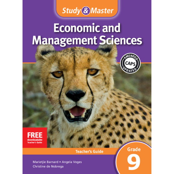 Study & Master Economic and Management Sciences Teacher's Guide Grade 9 - ISBN 9781107618435