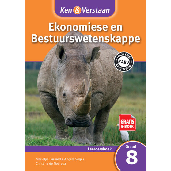 Ken & Verstaan Ekonomiese en Bestuurswetenskappe Leerdersboek Graad 8 - ISBN 9781107621169