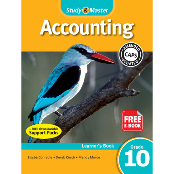 Study & Master Accounting Learner's Book Grade 10 - ISBN 9781107602519