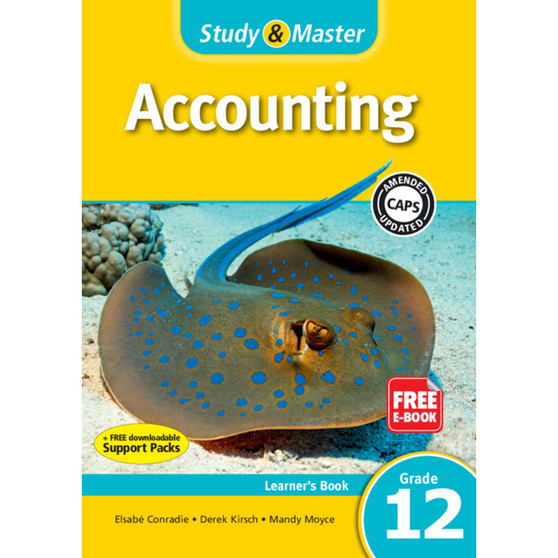 Study & Master Accounting Learner's Book Grade 12 - ISBN 9781107666900