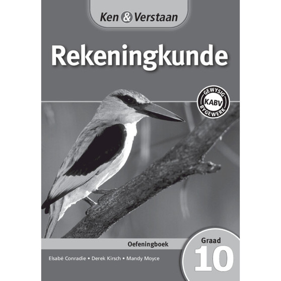 Ken & Verstaan Rekeningkunde Werkboek Graad 10 - ISBN 9781107607880