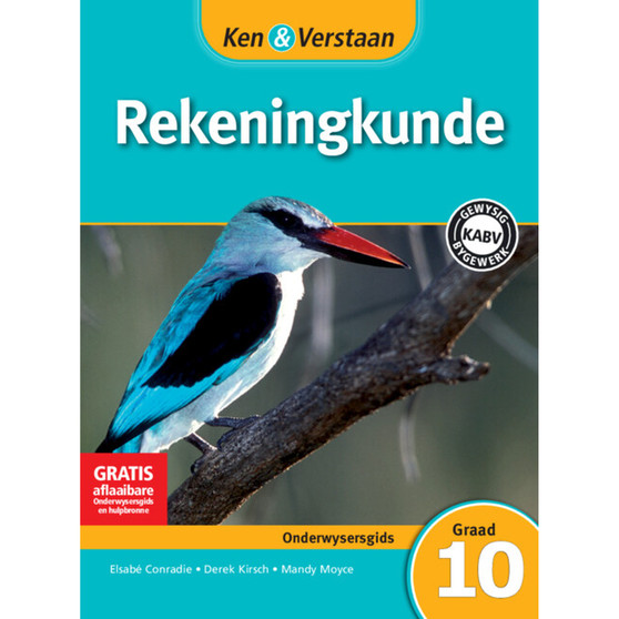 Ken & Verstaan Rekeningkunde Onderwysersgids Graad 10 - ISBN 9781107611696