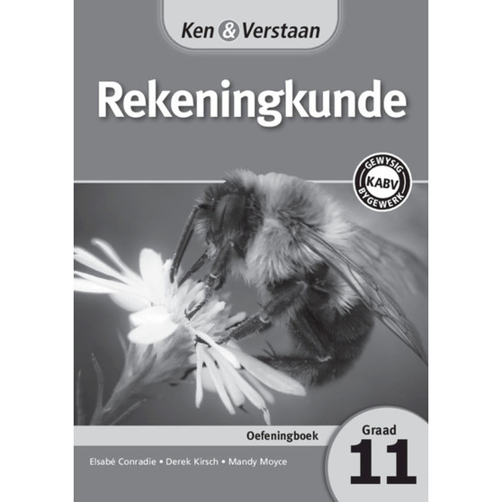 Ken & Verstaan Rekeningkunde Oefeningboek Graad 11 - ISBN 9781107696501