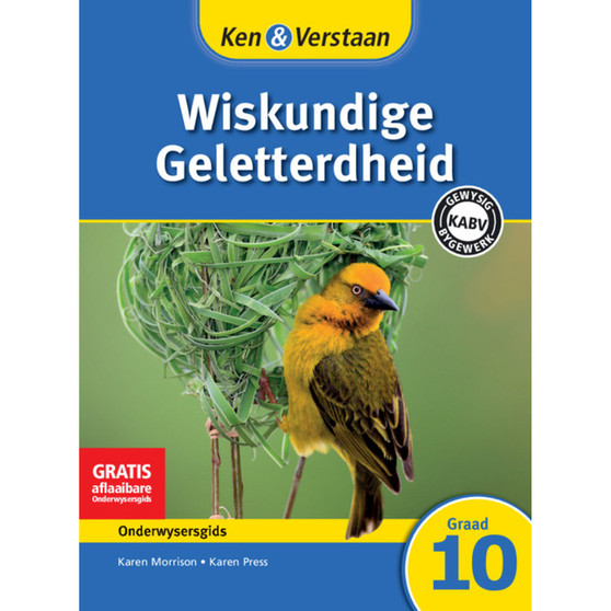 Ken & Verstaan Wiskundige Geletterdheid Onderwysersgids Graad 10 - ISBN 9781107659506