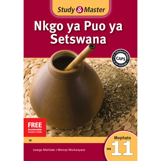 Study & Master Nkgo ya Puo ya Setswana Faele ya Morutabana Mophato wa 11 - ISBN 9781107616196