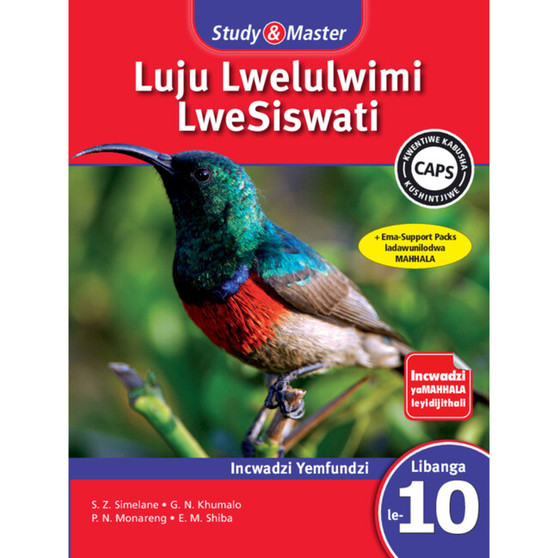 Study & Master Luju Lwelulwimi LweSiswati Incwadzi Yemfundzi Libanga le-10 - ISBN 9781107645639