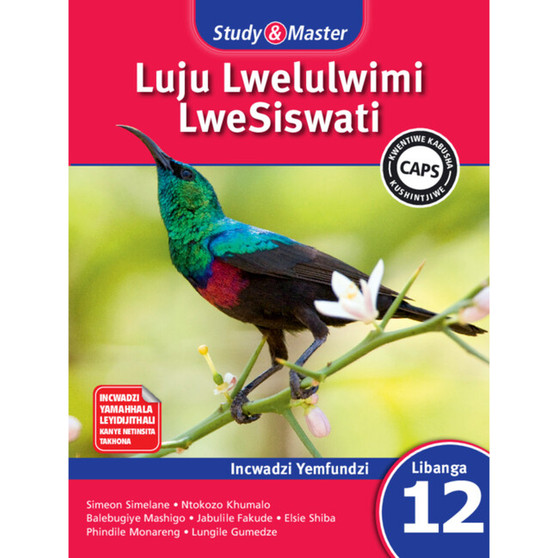 Study & Master Luju Lwelulwimi LweSiswati Incwadzi Yemfundzi Libanga le-12 - ISBN 9781107679894