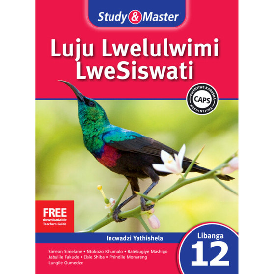 Study & Master Luju Lwelulwimi LweSiswati Incwadzi Yatishela Libanga le-12 - ISBN 9781107671461