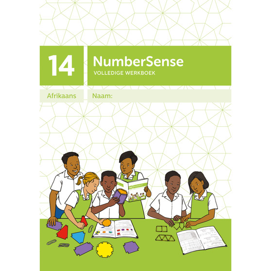 NumberSense Volledige Werkboek 14 (Afrikaans) - ISBN 9781991249692