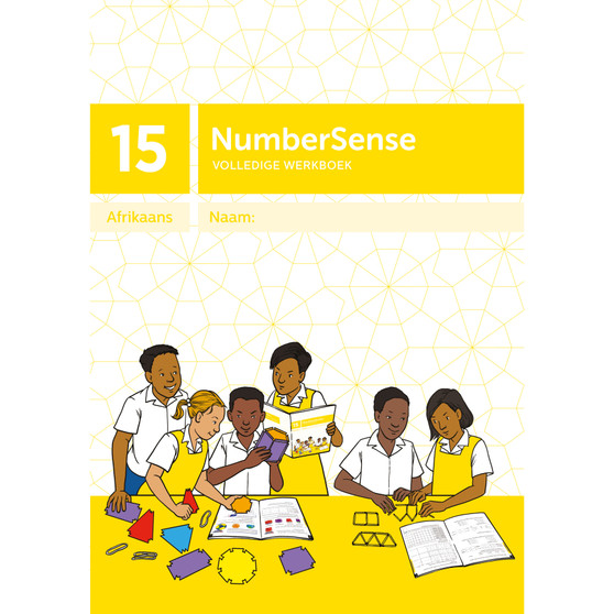 NumberSense Volledige Werkboek 15 (Afrikaans) - ISBN 9781991249708