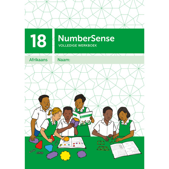 NumberSense Volledige Werkboek 18 (Afrikaans) - ISBN 9781991249739