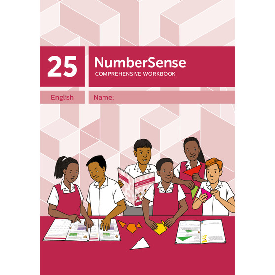 NumberSense Comprehensive Workbook 25 (English) - ISBN 9781991249500