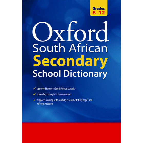 Oxford South African Secondary School Dictionary (H), Age 13+ - ISBN 9780195765267