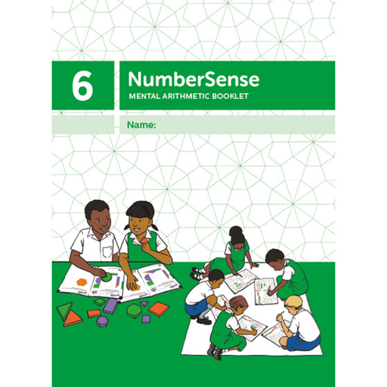 NumberSense Mental Arithmetic Learner Booklet 6 - ISBN 9781998985692