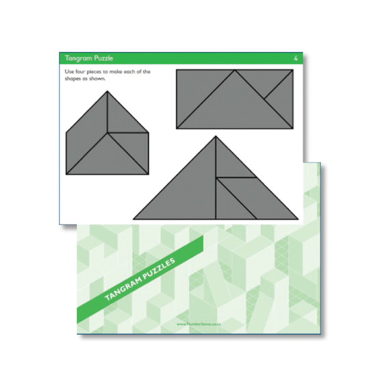 Tangram Puzzle Activity Cards - ISBN NSPR-TPAC