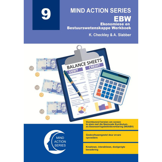 DIGITAL - Mind Action Series Ekonomiese Bestuurswetenskappe Werkboek Graad 9 KABV A4 (2026) PDF (1 Year Licence) - ISBN 9781997491552