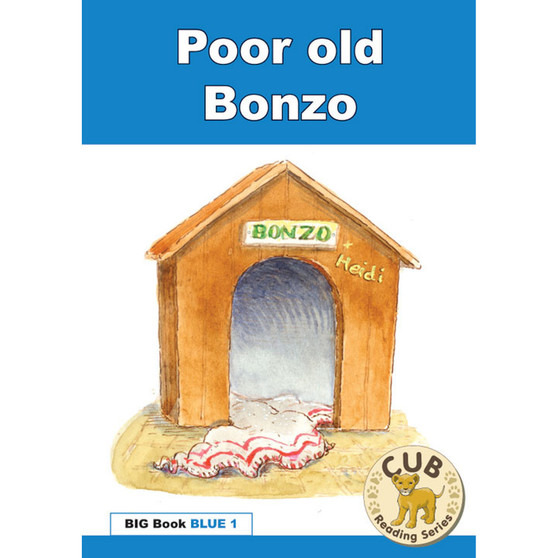Cub Reading Program Big Book Blue 1: Poor Old Bonzo - ISBN 9780796058126