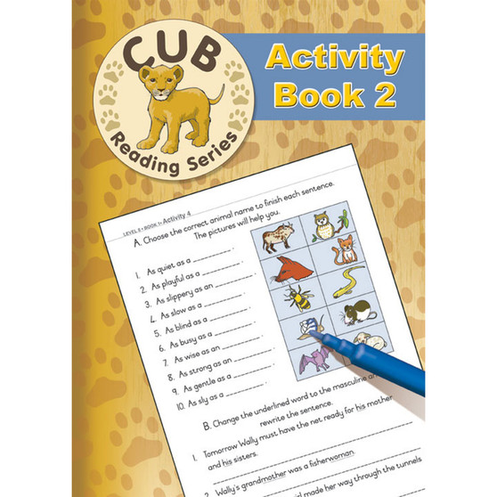 Cub Reading Scheme (English) Activity Book 2 (Level 5 - 8) - ISBN 9780796032928