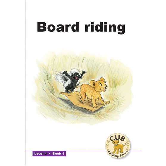 Cub Reading Scheme (English) Level 4 Book 1: Board Riding - ISBN 9780796036285