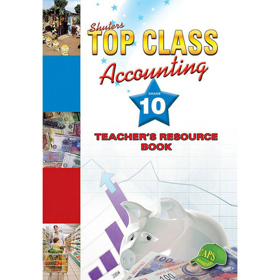 Shuters Top Class Accounting Grade 10 Teacher's Resource Book - ISBN 9780796044280