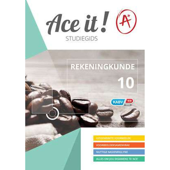 Ace It! Rekeningkunde Graad 10 - ISBN 9781920356101
