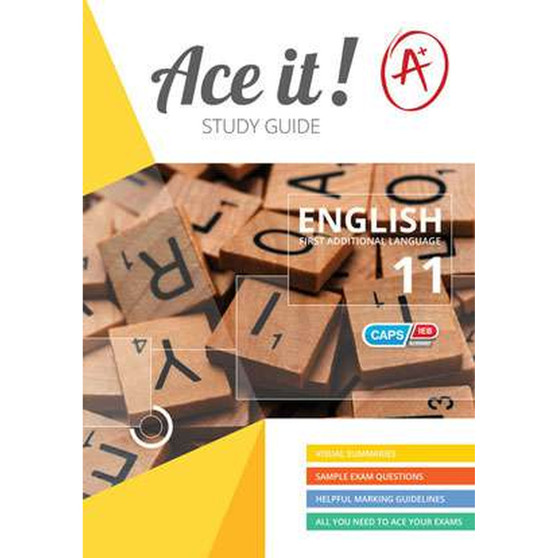 Ace it! English First Additional Language Grade 11 - ISBN 9781920356385