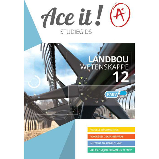 Ace It! Agricultural Sciences Grade 12 (Afrikaans) - ISBN 9781920356941