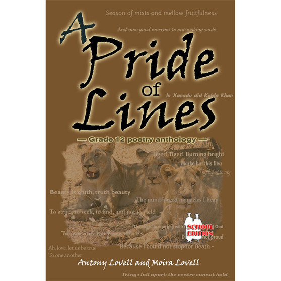 A Pride of Lines (Poetry Anthology) - ISBN 9780796036476