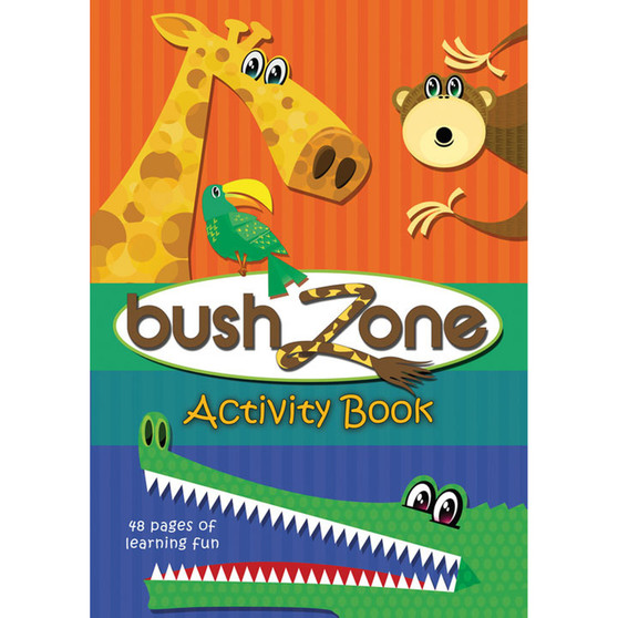 Bush Zone Activity Book (English) - ISBN 9780796042170