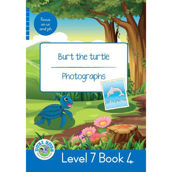 Duzi Bugs: Blue Level 7: Book 4: Burt the Turtle | Photographs - ISBN 9781928228592