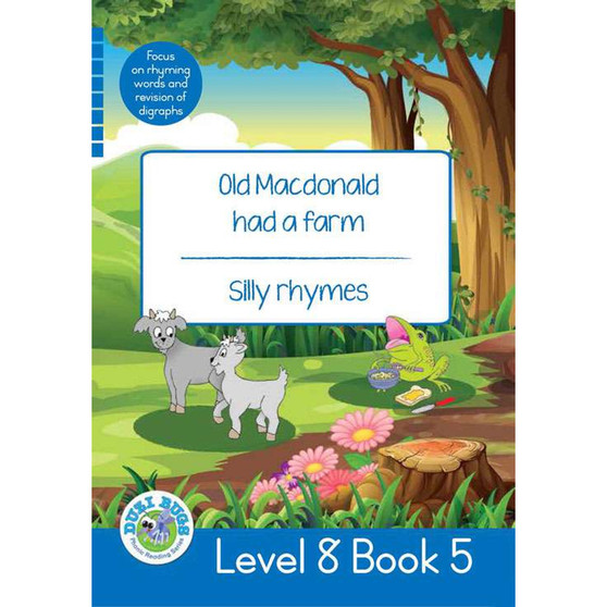 Duzi Bugs: Blue Level 8: Book 5: Old Macdonald Had a Farm | Silly Ryhmes - ISBN 9781485825111