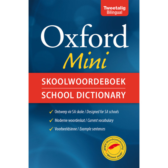 Oxford Mini Skoolwoordeboek, School Dictionary, Age 10+ - ISBN 9780195992533