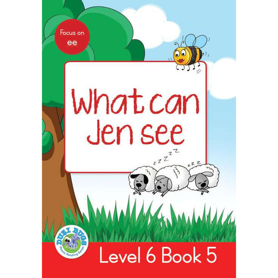 Duzi Bugs: Red Level 6: Book 5: What Can Jen See? - ISBN 9781928228431