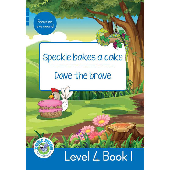 Duzi Bugs: Blue Level 4: Book 1: Speckle Bakes a Cake | Dave the Brave - ISBN 9781928228820