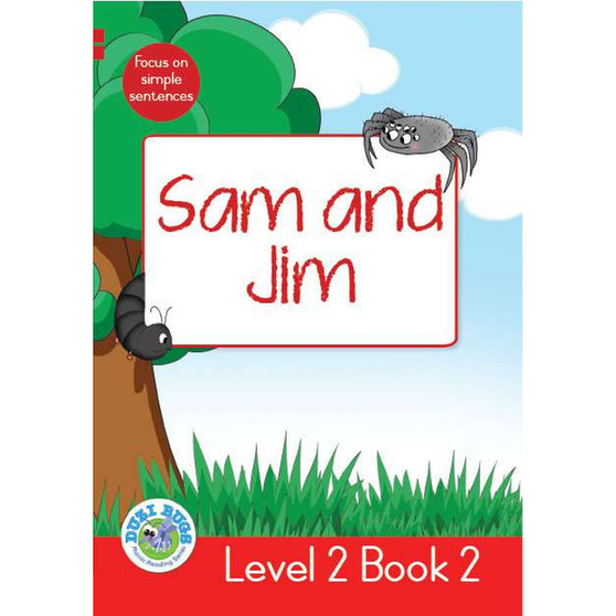 Duzi Bugs: Red Level 2: Book 2: Sam and Jim - ISBN 9781928228202