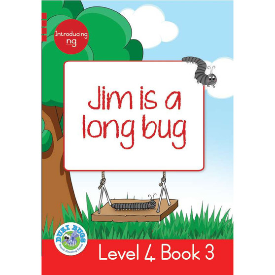 Duzi Bugs: Red Level 4: Book 3: Jim Is Long Bug - ISBN 9781928228318