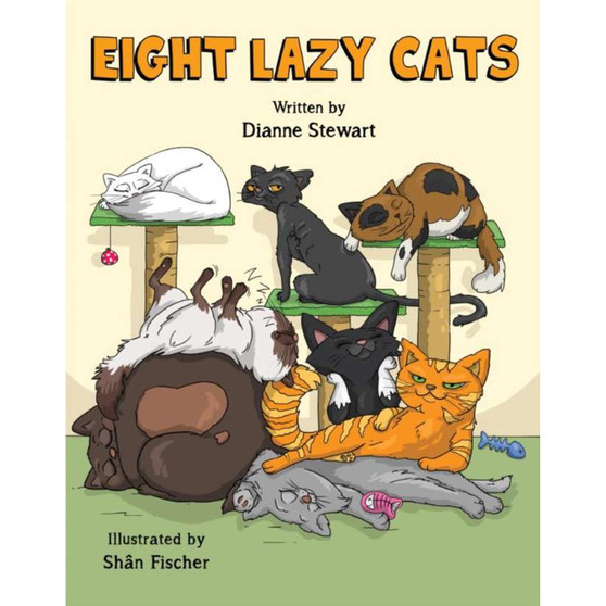 Eight Lazy Cats - ISBN 9781485826453